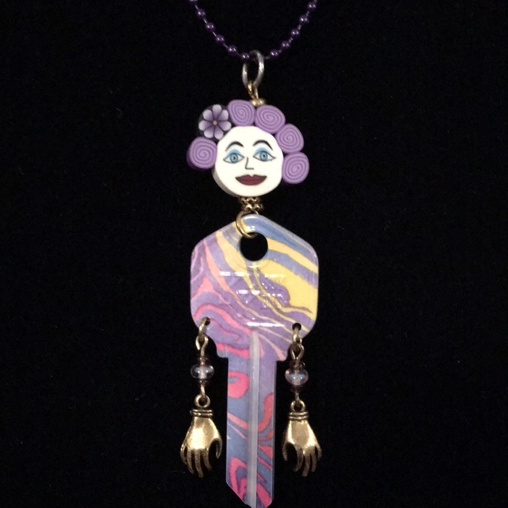Whimsical KEY necklace
